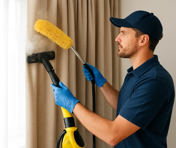 Trusted drapes cleaning technician Matty Curtain Cleaning gladstone-park-vic QLD