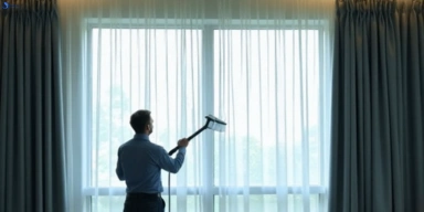 Commercial drapes cleaning service gladstone-park-vic hotels offices